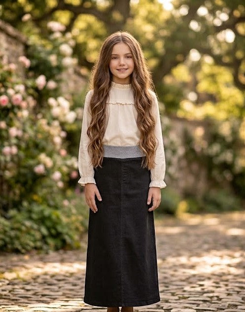 PreOrder Black long skirt