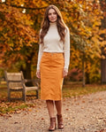 Preorder: Yam calf length skirt